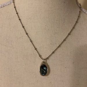 Beautiful Silver and Sapphire Necklace